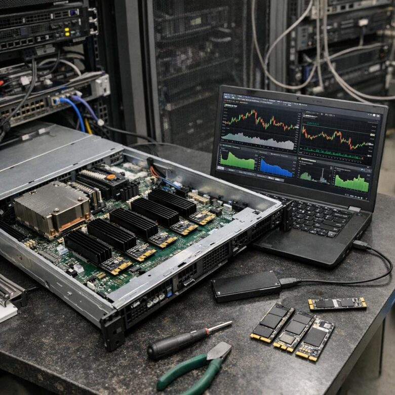 How to Optimize NVMe VPS Performance for High-Frequency Trading